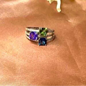 Sterling Silver Set of Three Rings